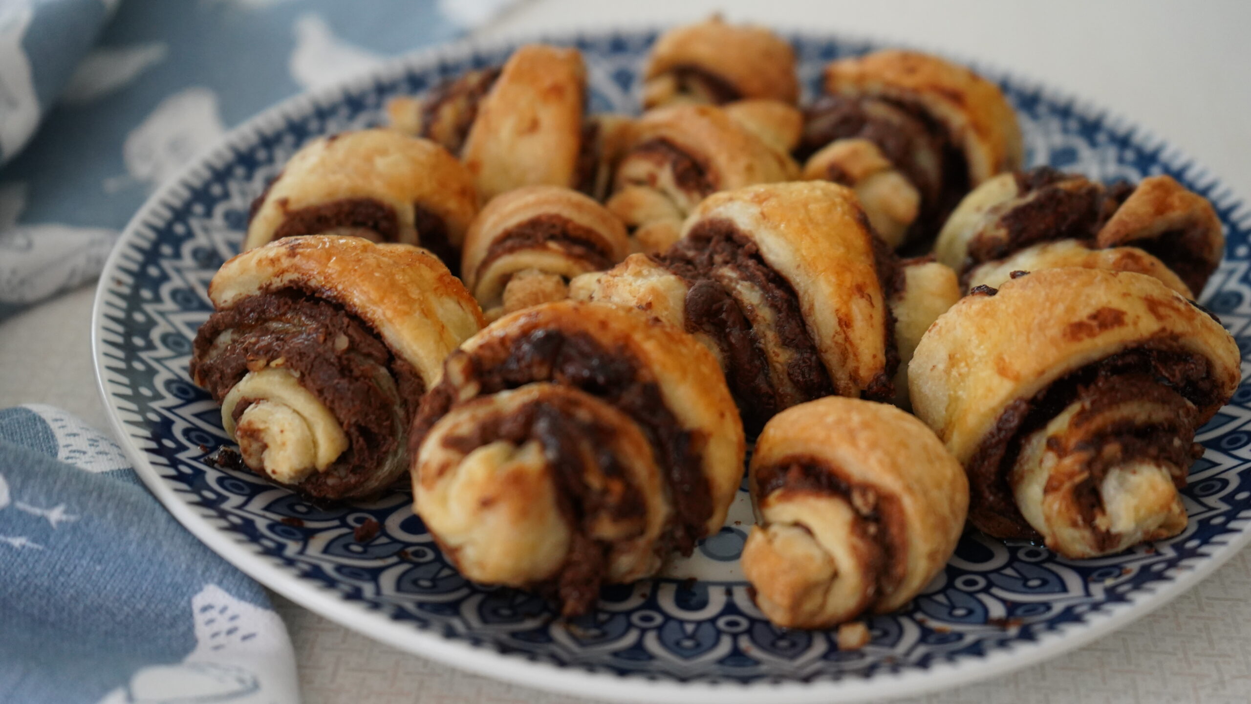 Chocolate Nutella Rugelach